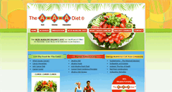 Desktop Screenshot of acidalkalinediet.net